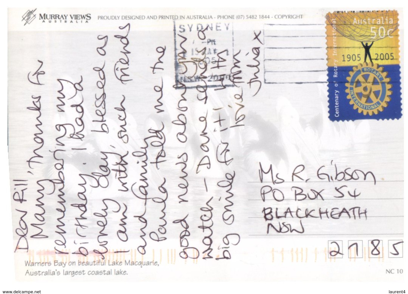 (676) Australia - (with Stamp) NSW - Port Macquarie - Port Macquarie