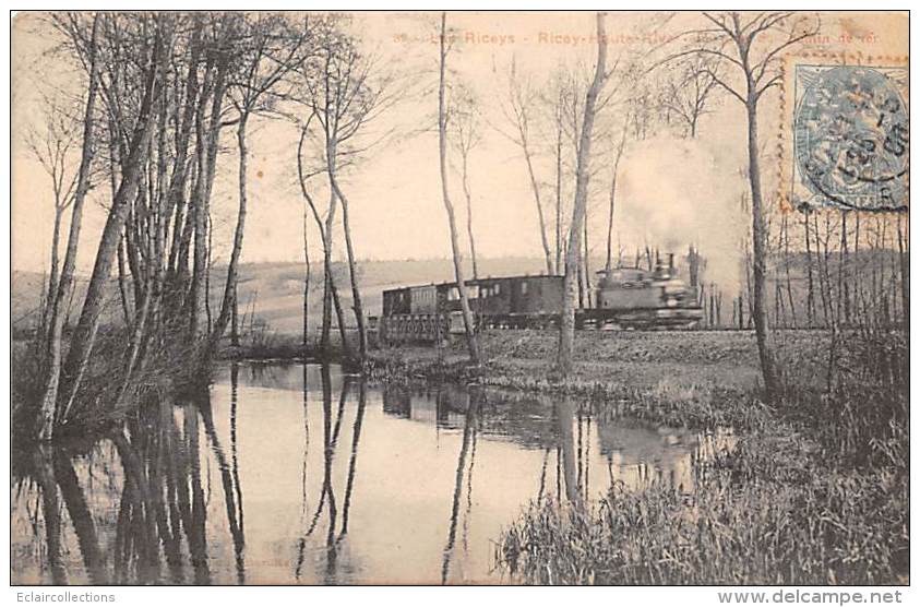 Les Riceys      10     Haute Rive.  Chemin De Fer. Train - Les Riceys