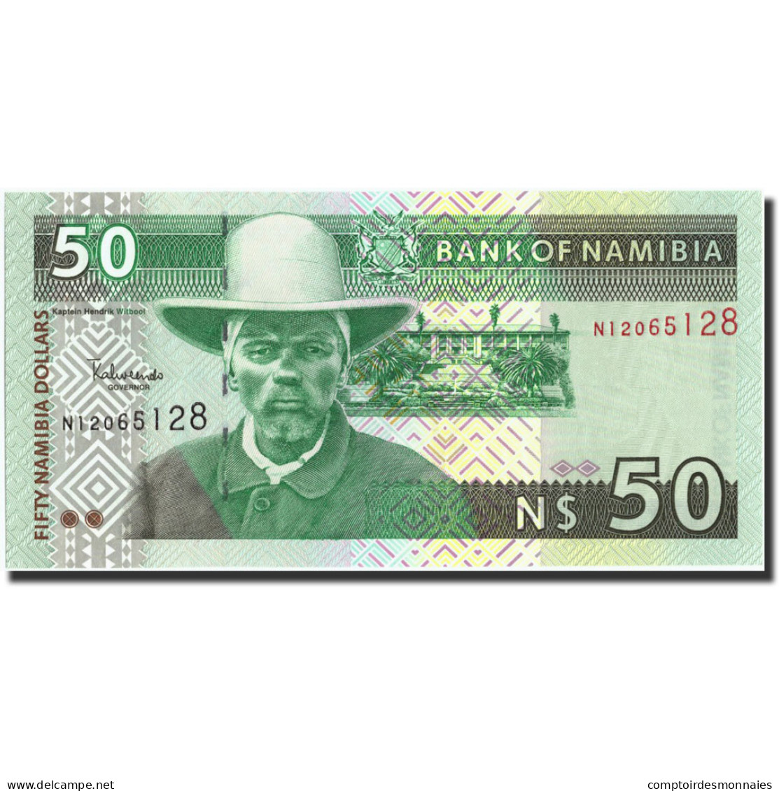 Billet, Namibia, 50 Namibia Dollars, Undated (1999), Undated (1999), KM:7a, NEUF - Namibia