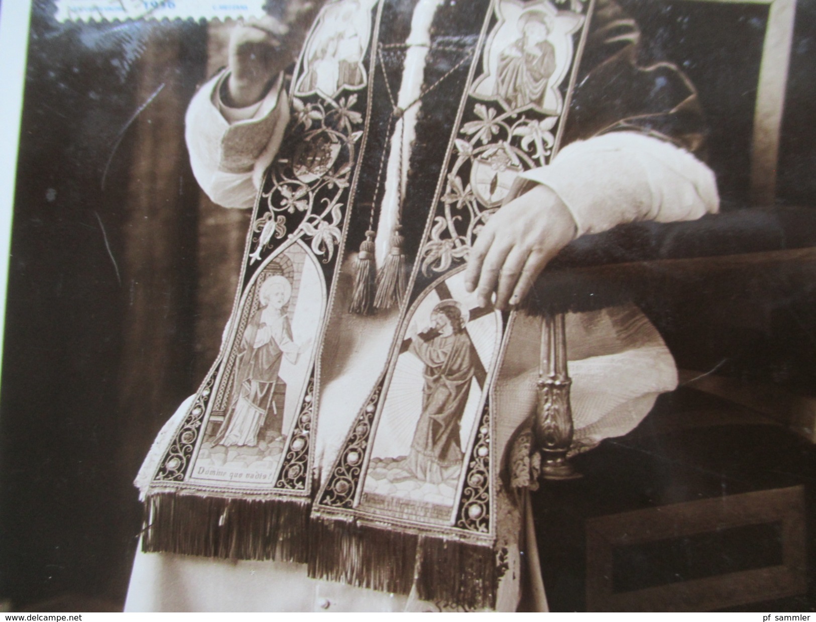 Vatikan 1937 Postkarte Michel Nr. 45 - 50 Und 52 + 54 - 57 Hoher Katalogwert! Bild Und Unterschrift Des Pabst. - Lettres & Documents