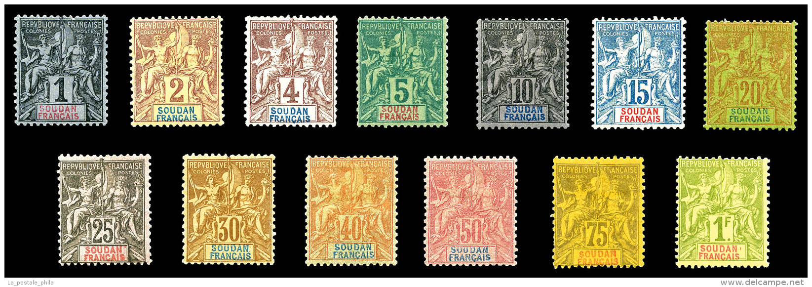 * N&deg;3/15, S&eacute;rie Compl&egrave;te De 13 Valeurs TTB   Cote: 345 Euros   Qualit&eacute;: * - Unused Stamps