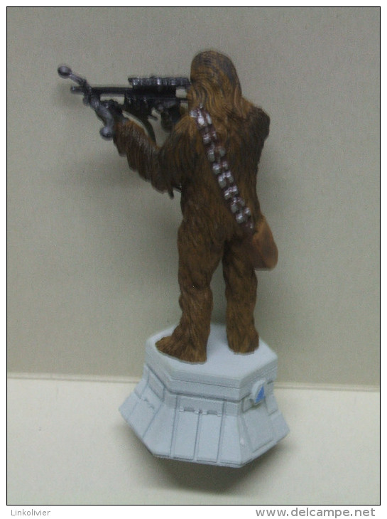 CHEWBACCA Figurine En Plomb STAR WARS Pièce De Jeu D´échecs ALTAYA : Fou Blanc - First Release (1977-1985)