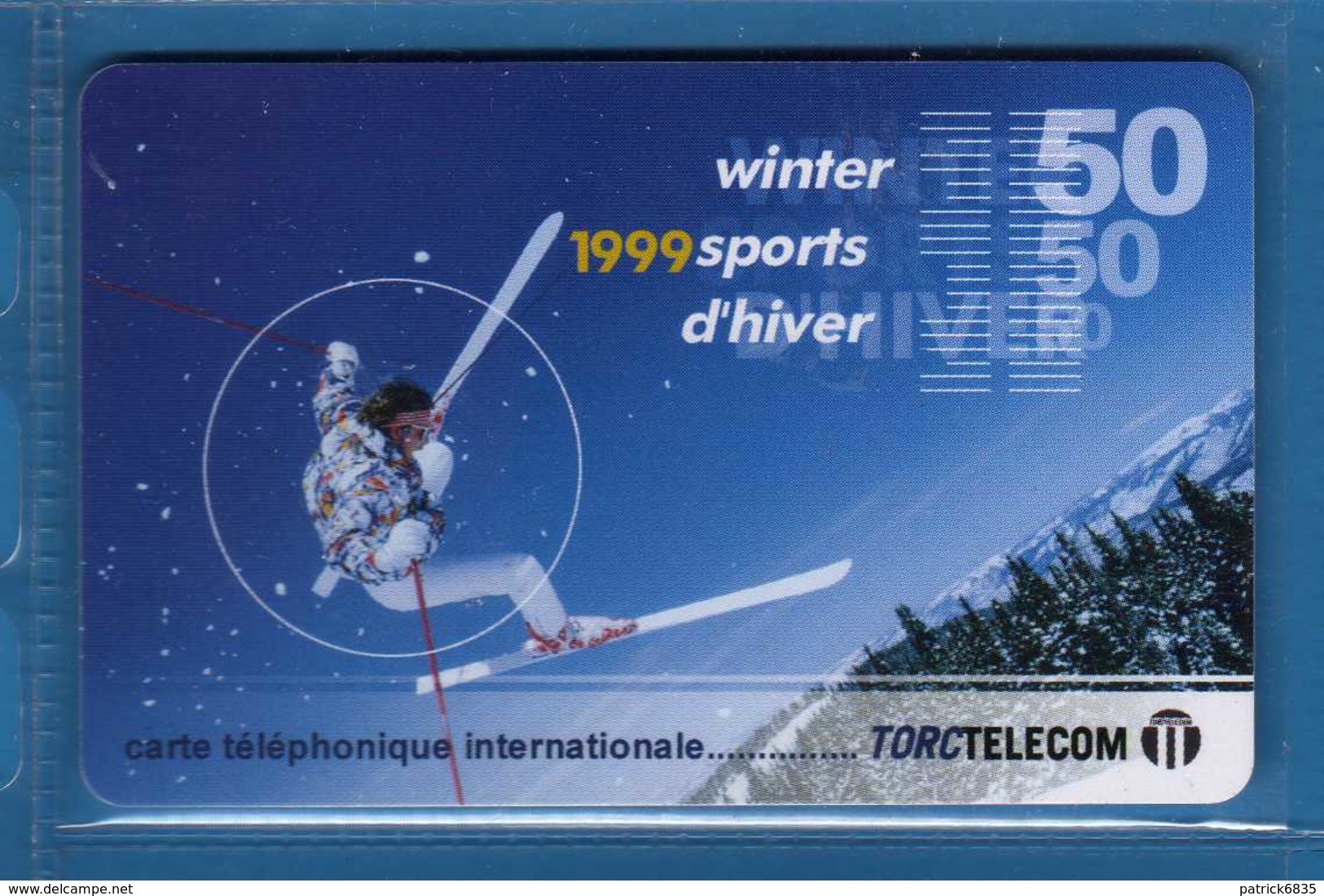 FRANCE - Telecom°(6) - WINTER Sport D'Hiver 1999.  50 U,    .vedi Descrizione. - Sonstige & Ohne Zuordnung