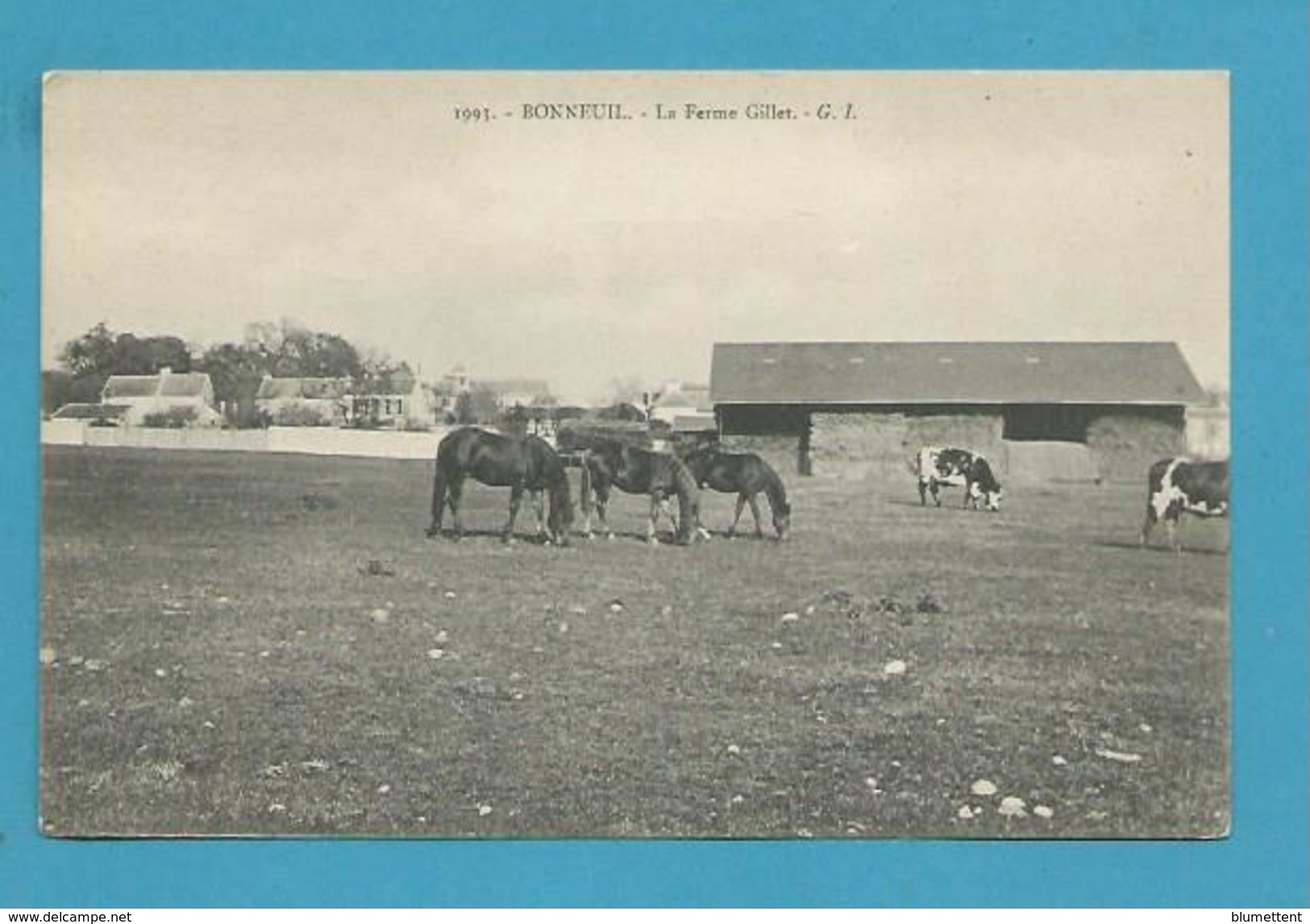 CPA 1993 - La Ferme Gillet BONNEUIL 94 - Bonneuil Sur Marne