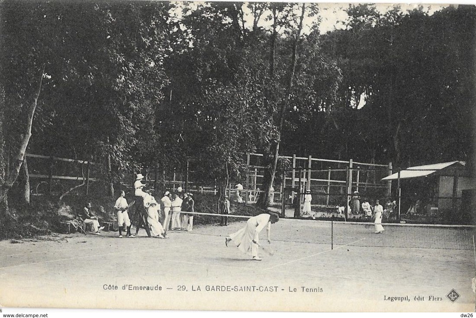 Côte D'Emeraude - La Garde-Saint-Cast - Le Tennis - Edition Legoupil - Carte L.G. Non Circulée - Tennis