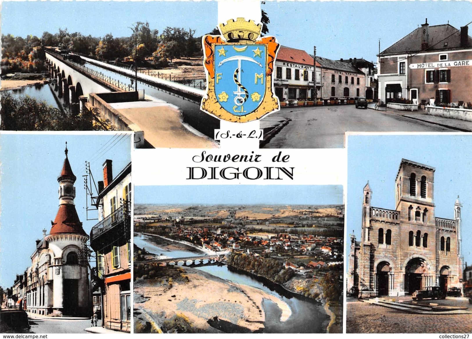 71-DIGOIN- MULTIVUES SOUVENIR - Digoin