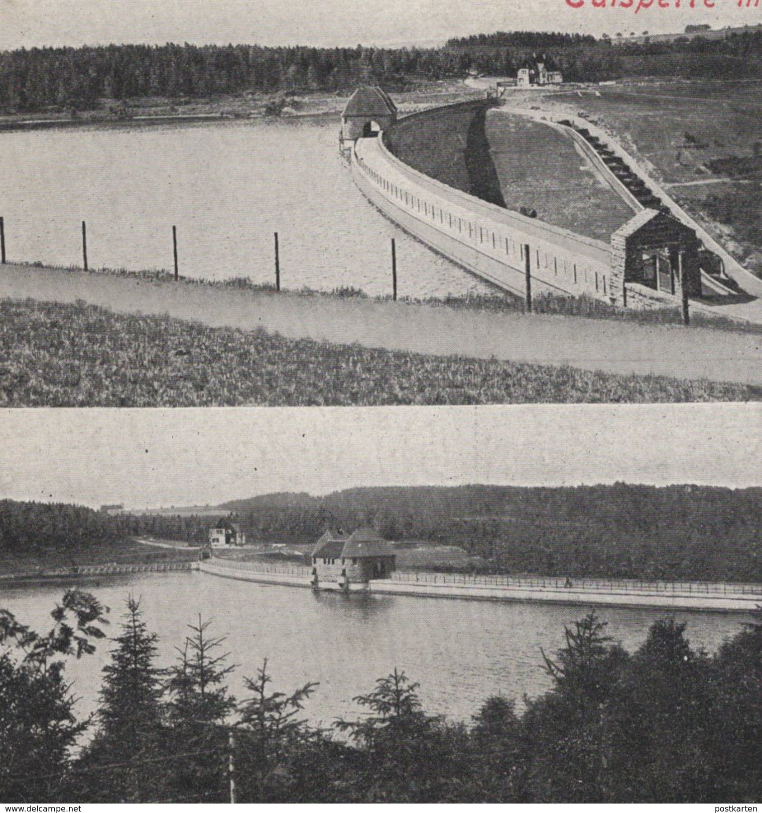 ALTE POSTKARTE TALSPERRE VOGTLAND WERDA FALKENSTEIN GEIGENBACH-TALSPERRE Ansichtskarte Cpa AK Postcard - Falkenstein (Vogtland)