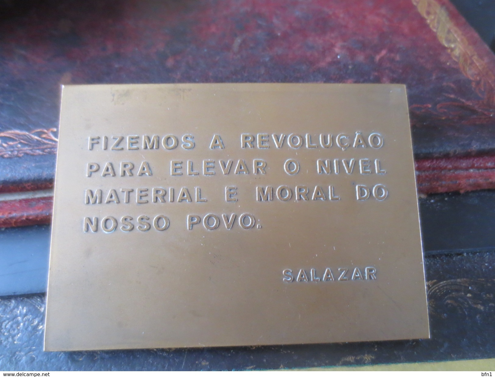 PORTUGAL / SALAZAR / Famous Speech / CIDLA / BRONZE - VOIR PHOTOS - Monarquía / Nobleza