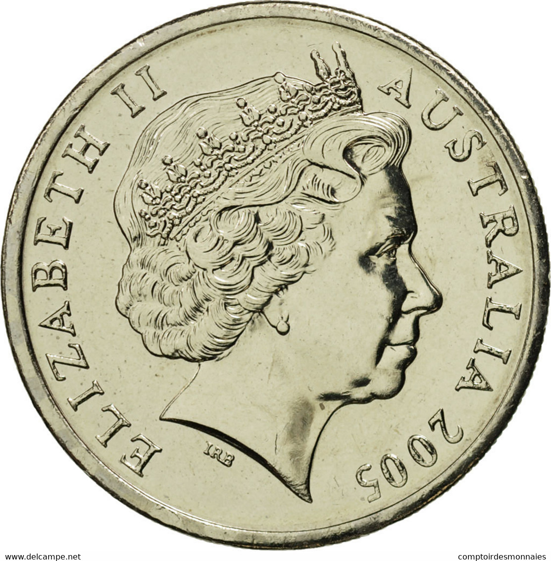 Monnaie, Australie, Elizabeth II, 10 Cents, 2005, FDC, Copper-nickel, KM:402 - 10 Cents