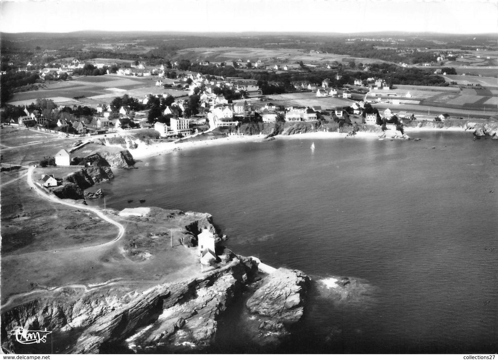 29-LE POULDU- LA PLAGE A MAREE HAUTE - Le Pouldu