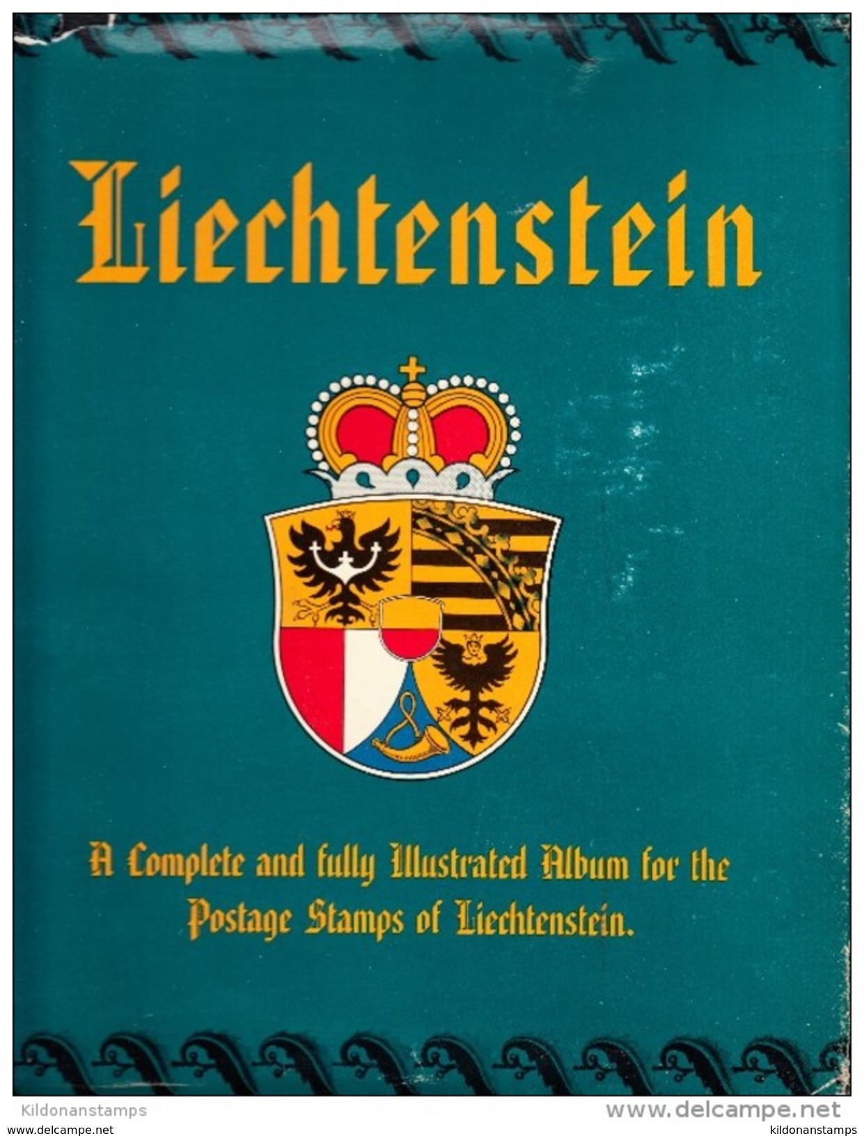 Liechtenstein 1912-66 Cancelled Collection, Minkus Album & Pages, Sc# See Notes - Lotes/Colecciones