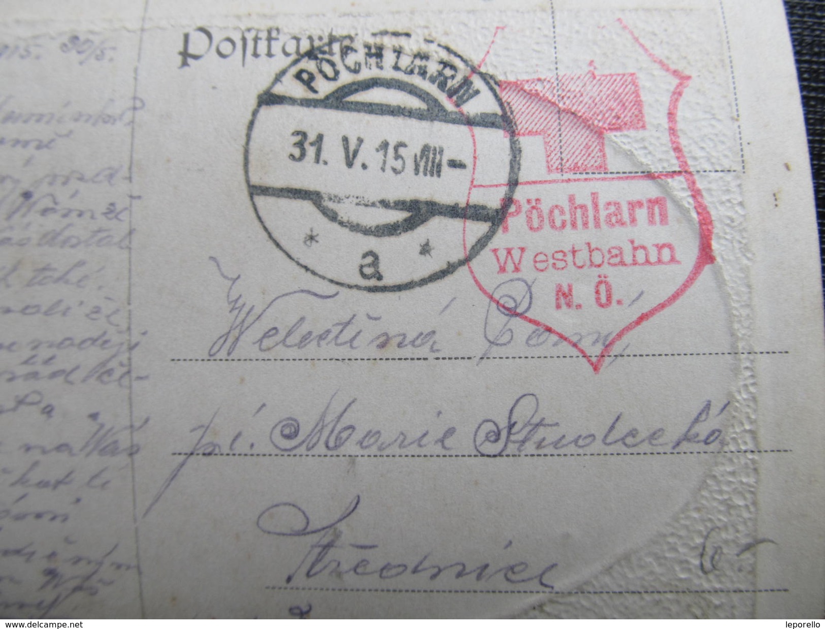 AK PÖCHLARN B.Melk 1915 Feldpost /// D*24797 - Pöchlarn