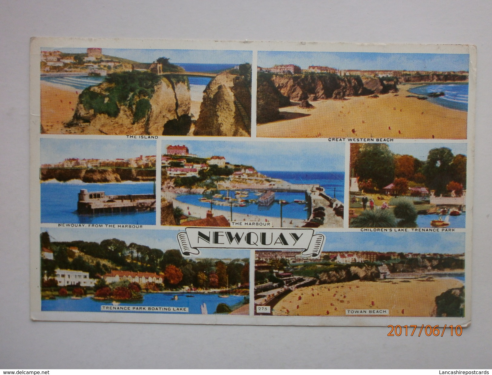 Postcard Newquay Cornwall Multiview  My Ref B11333 - Newquay