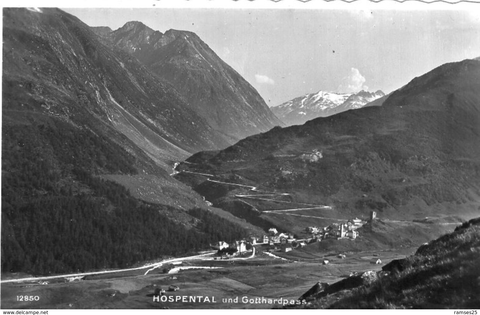 (36)  CPSM  Hospental  Und Gotthardpass  (Bon Etat) - Hospental