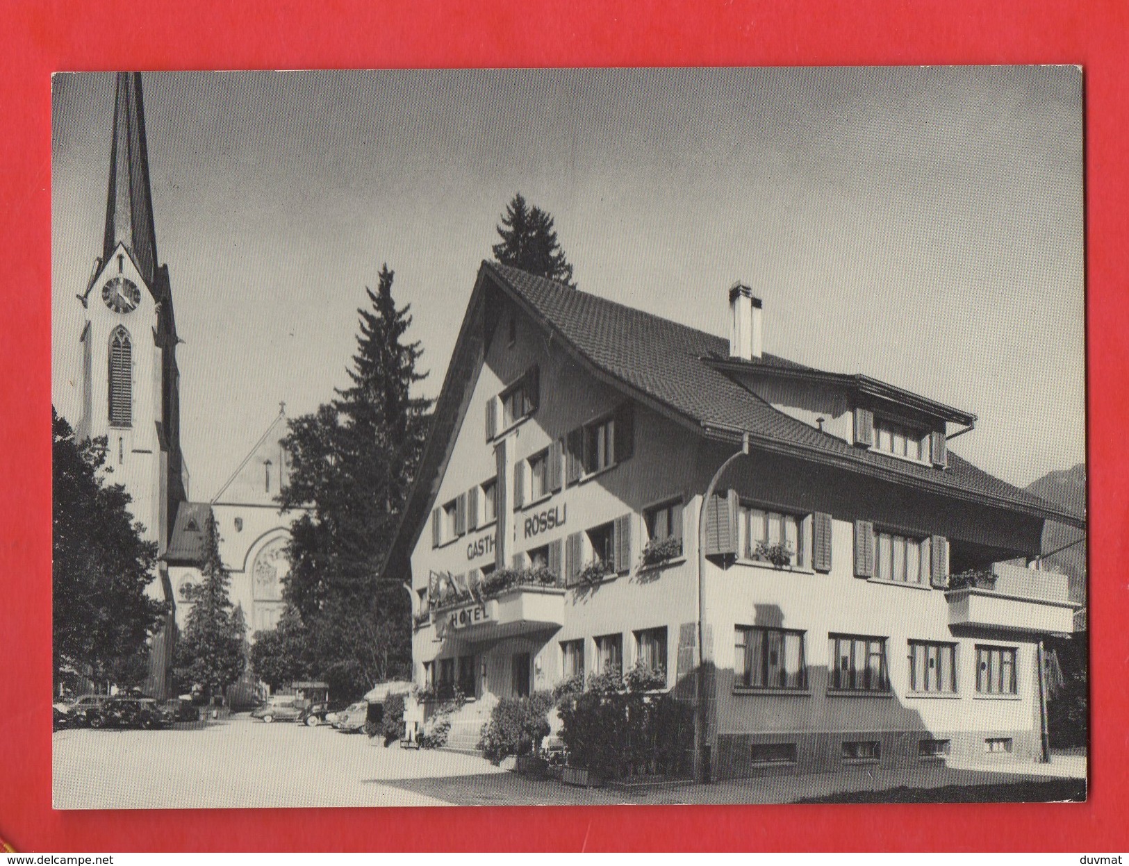 Suisse Lu Canton De Lucerne Lu Escholzmatt Hotel Rossli ( Format 10,5x14,8 ) - Escholzmatt