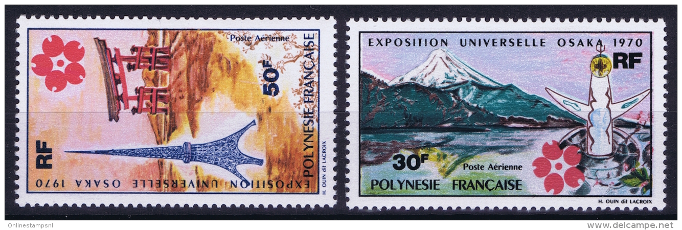 Polynesie Yv AE 32 + 33  Postfrisch/neuf Sans Charniere /MNH/**  1970 - Ungebraucht