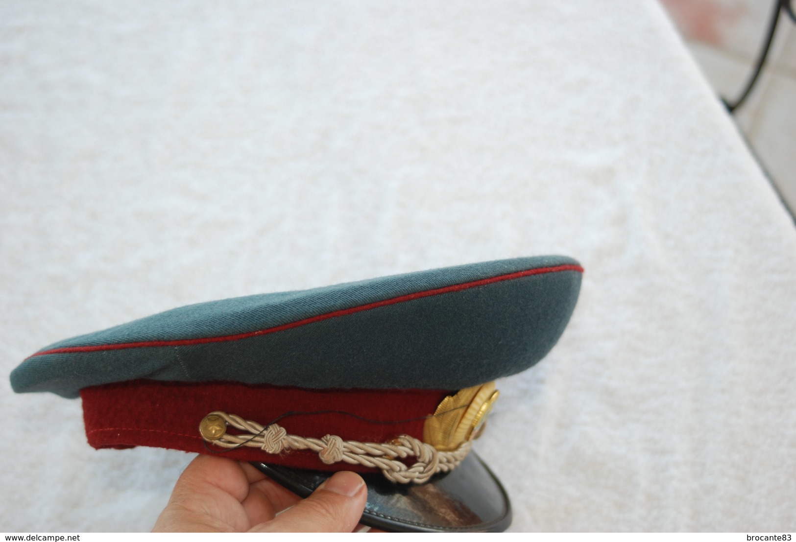 CASQUETTE D OFFICIER BULGARE - Copricapi