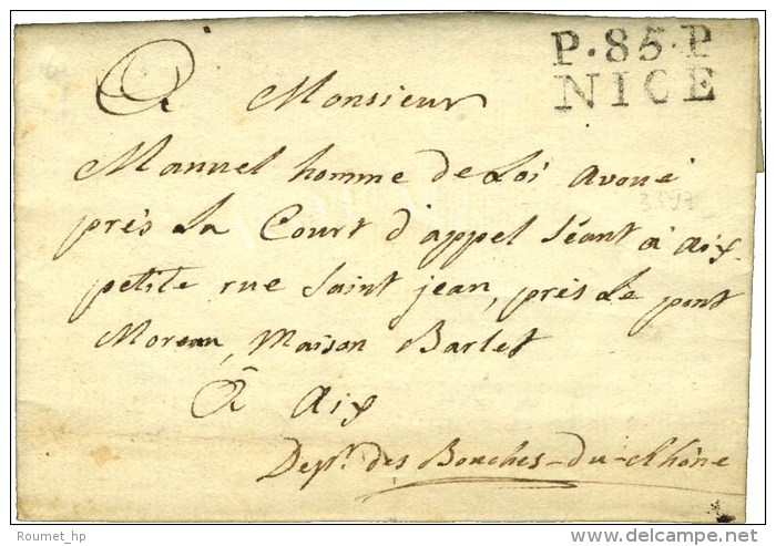 P. 85. P. / NICE (25 X 12). An 13. - SUP. - 1792-1815: Départements Conquis