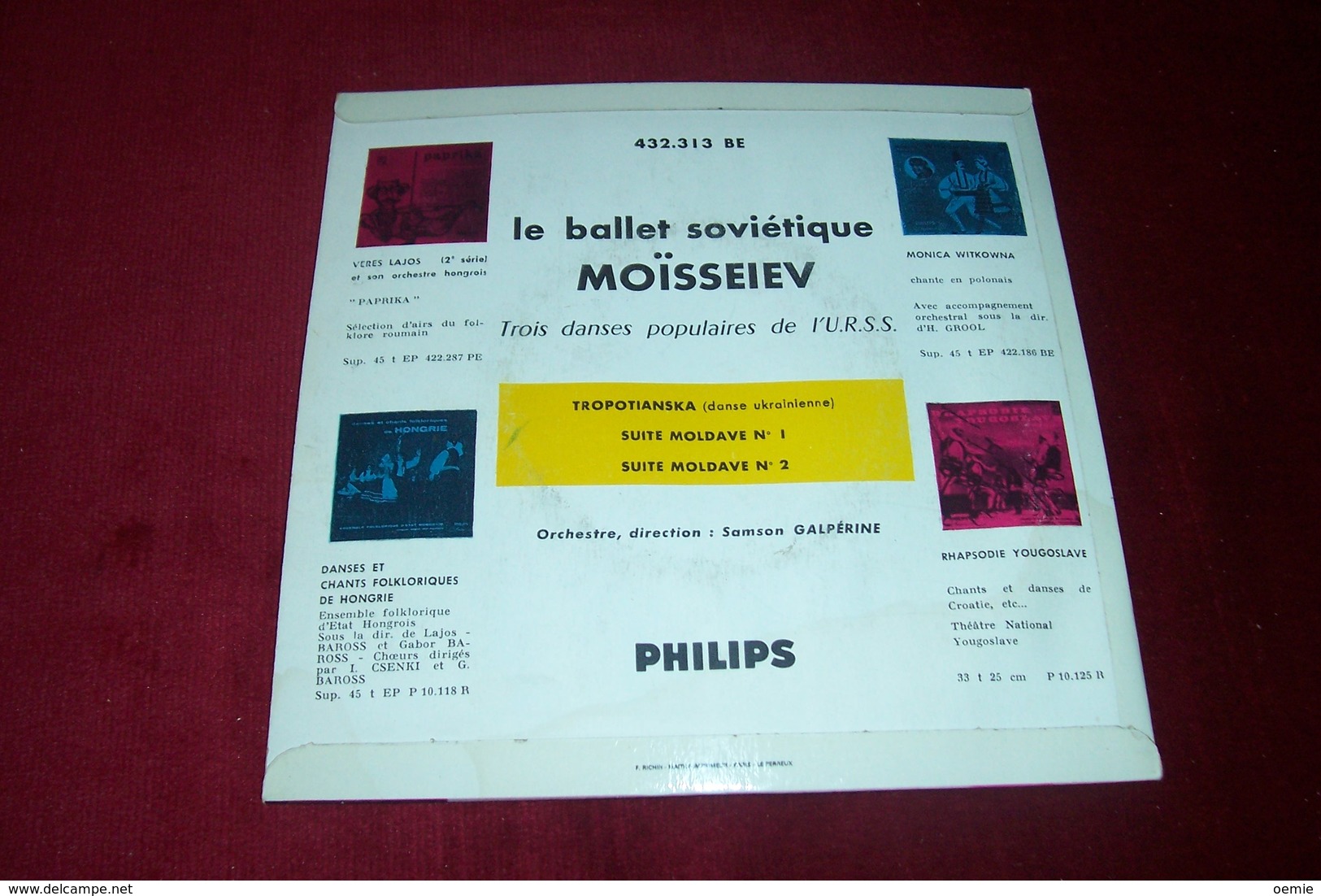 LE BALLET SOVIETIQUE MOISSEIEV ° TROIS DANSES POPULAIRES DE L'URSS - World Music