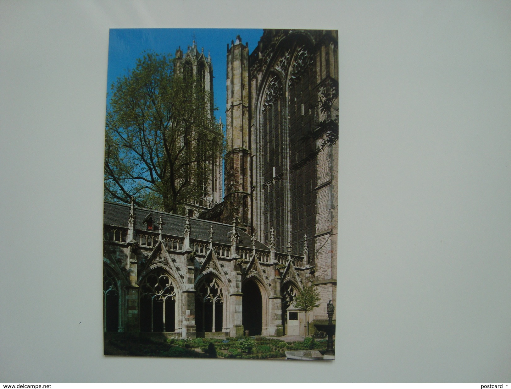 Utrecht - Holland - Pandhof Of  Kloostergang (1390-1495) Met Domtoren In Voorjaar -  Bo9 - Utrecht