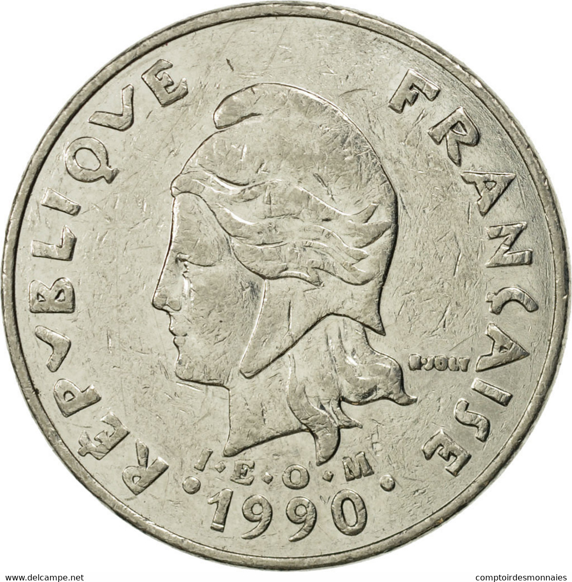 Monnaie, Nouvelle-Calédonie, 20 Francs, 1990, Paris, SPL, Nickel, KM:12 - Neu-Kaledonien