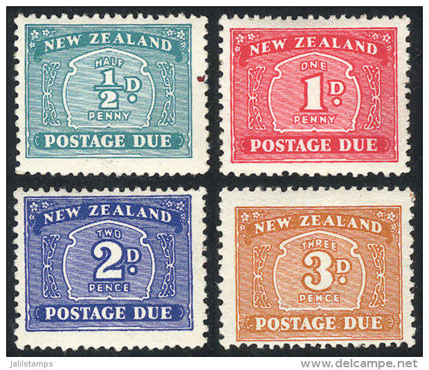 Sc.J22/J25, 1939 Cmpl. Set Of 4 MNH Values, The Gum Of The Low Values Is A Little Darkened, Fine Quality! - Timbres-taxe