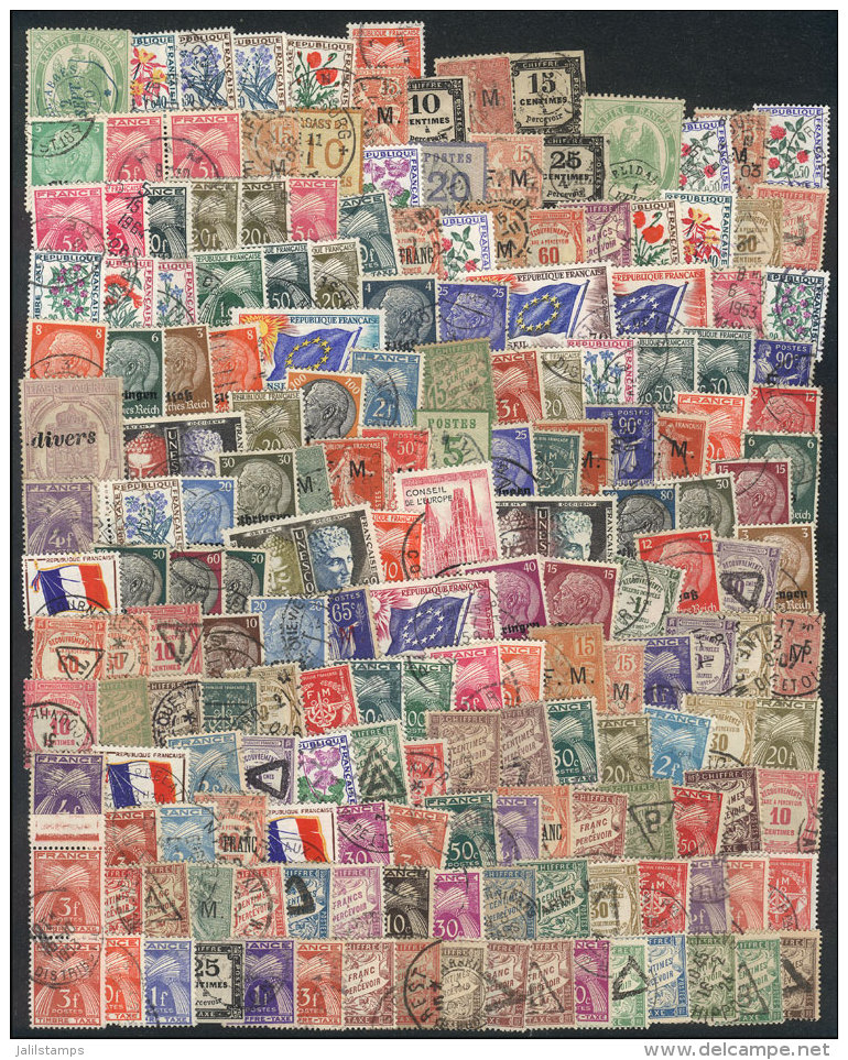 Lot Of 'back Of The Book' Stamps (postage Dues, Occupations, Etc), Very Fine General Quality, Yvert Catalog Value... - Otros & Sin Clasificación