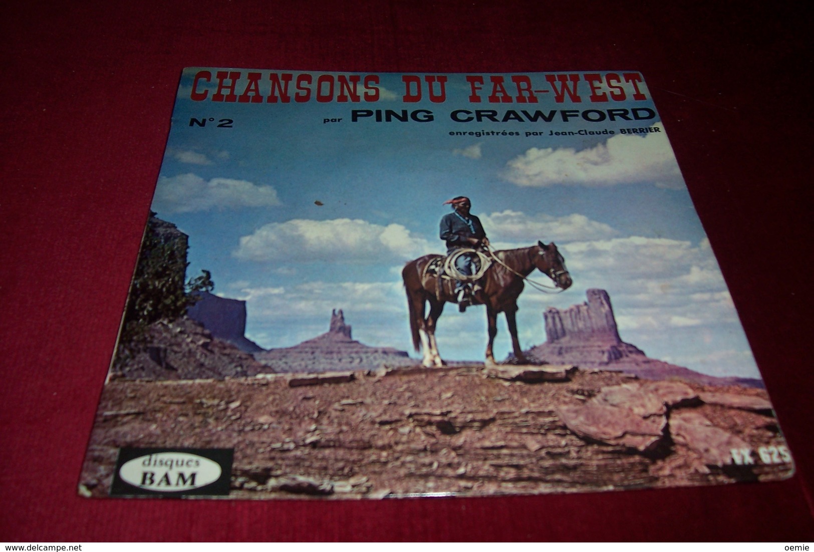 PING CRAWFORD  ° CHANSONS DU FAR WEST No2 - Country Et Folk