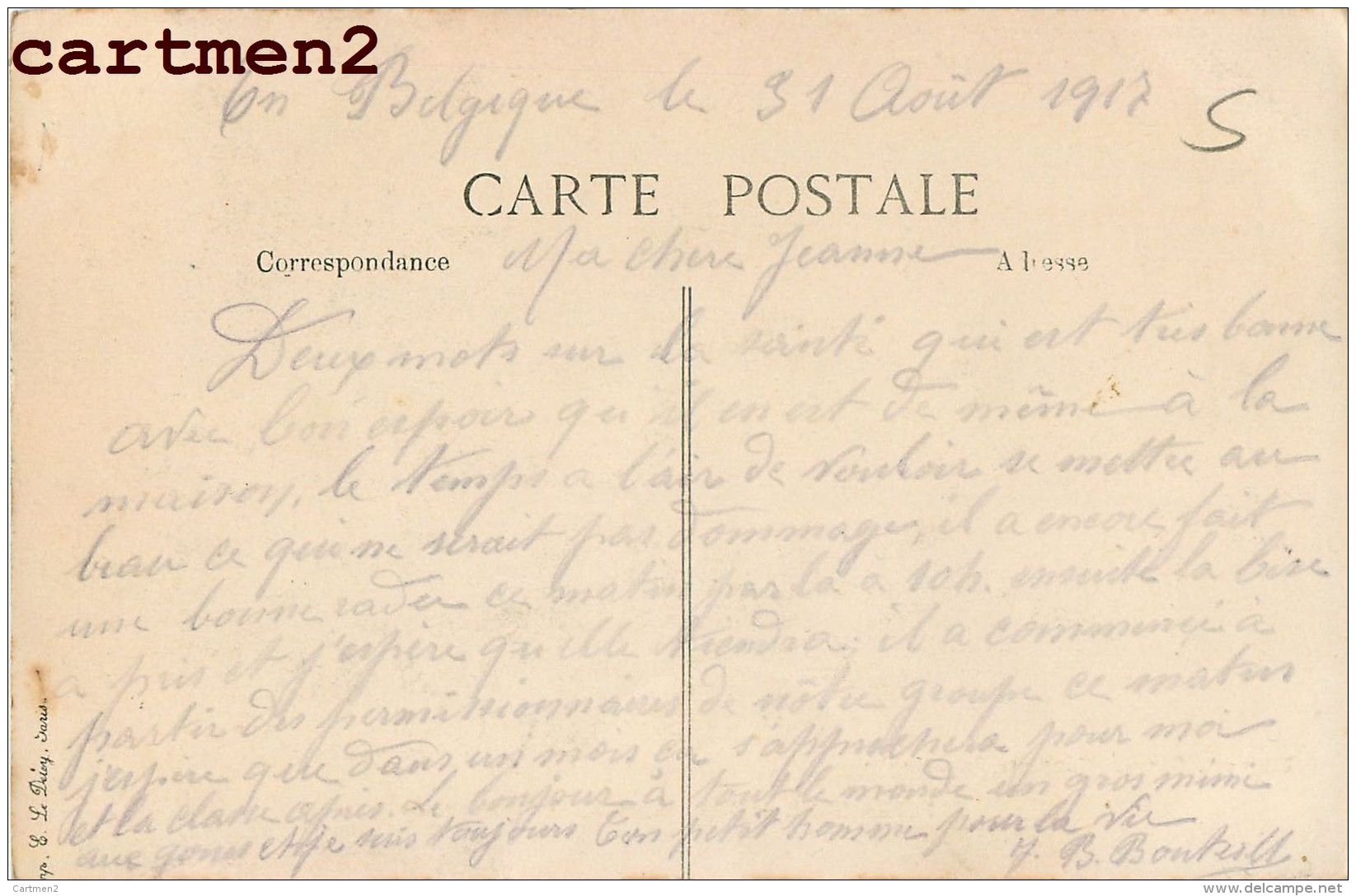 POPERINGHE CHATEAU DE M. GASTON COOCHE - Poperinge