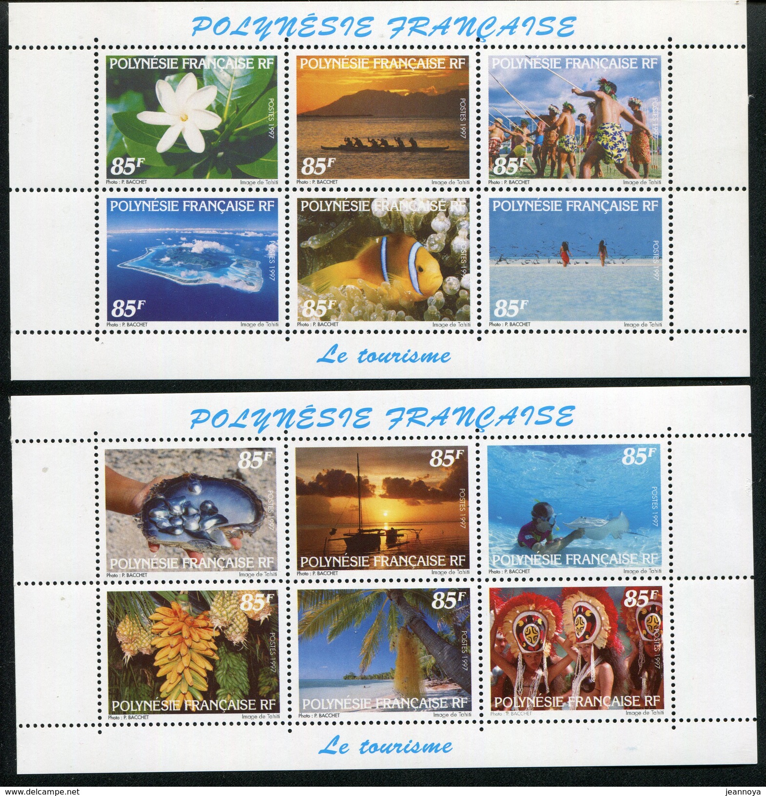 POLYNESIE FRANCAISE - CARNET N° C536 * * - LE TOURISME - LUXE & RARE - Markenheftchen