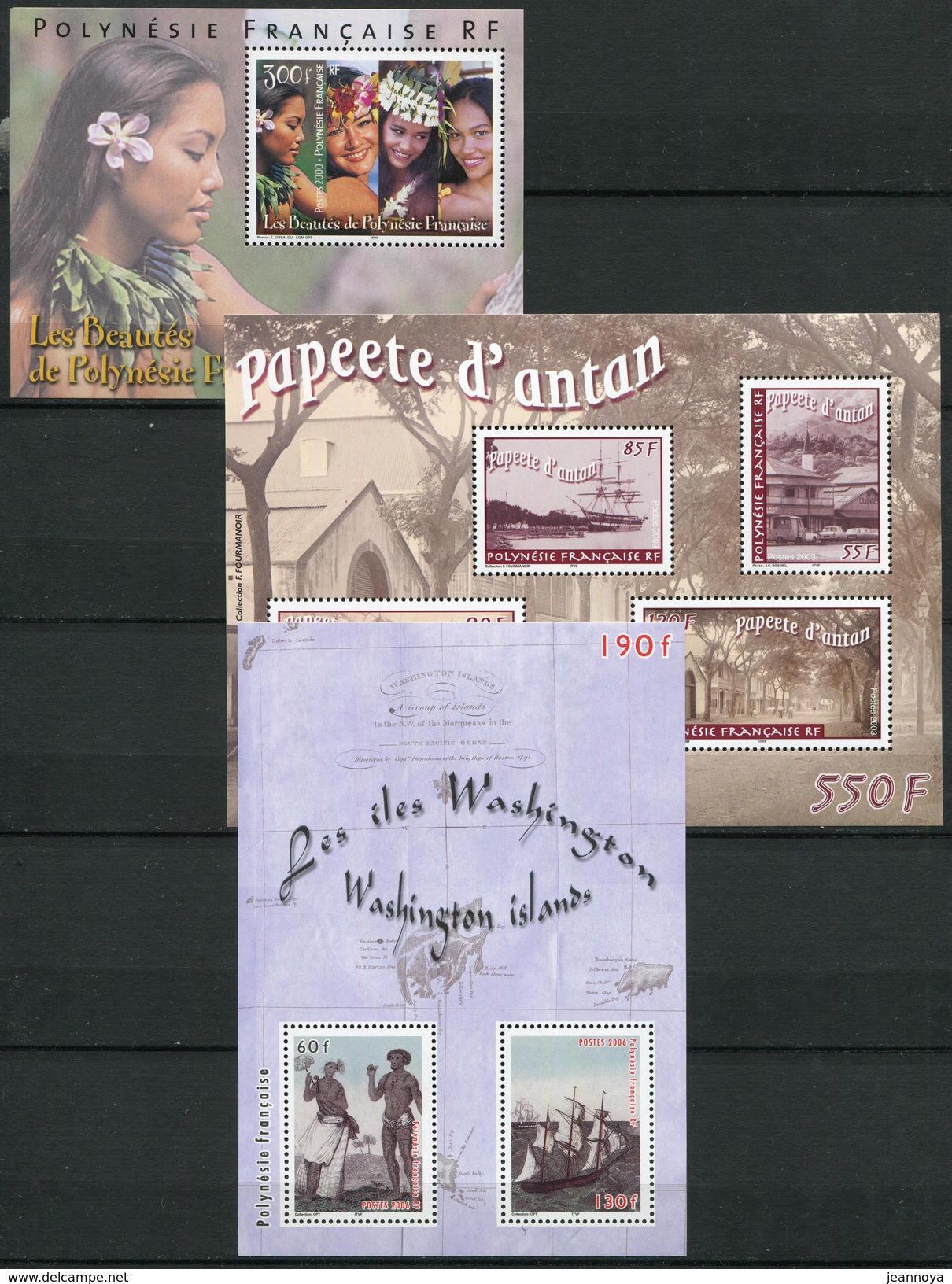 POLYNESIE FRANCAISE - DIVERS TP POSTE ENTRE 2002 & 2009 + BF DIVERS - LUXE - Collections, Lots & Séries