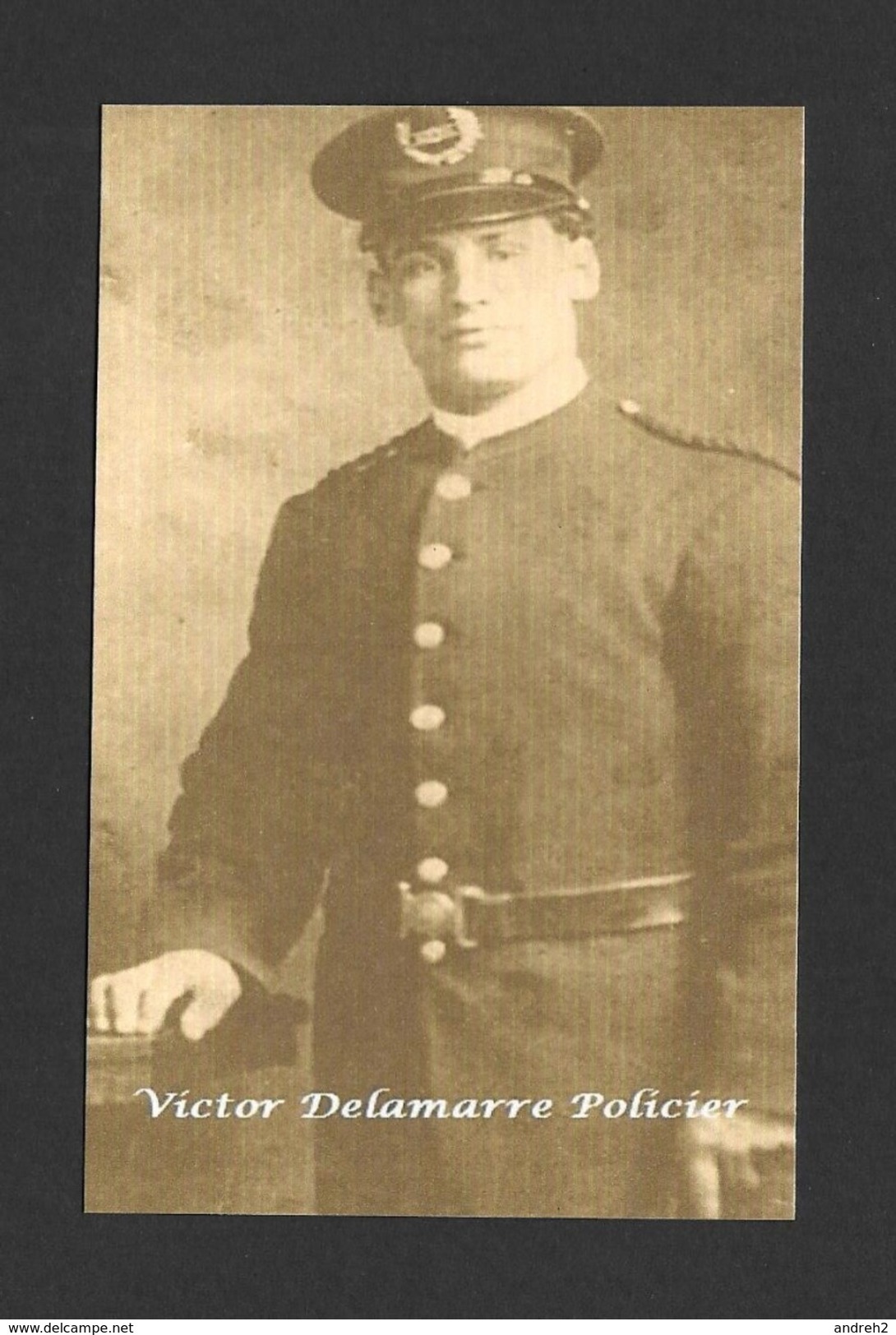 SPORTS - HALTÉROPHILIE - VICTOR DELAMARRE (1888 - 1955) - DANS LES ANNÉES  OU IL ÉTAIT POLICIER - Halterofilia