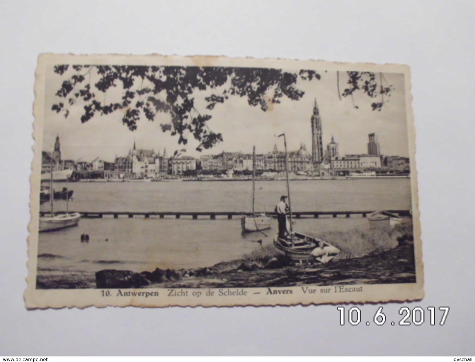 Antwerpen. - Zicht Op De Schelde. (14 - 6 - 1949) - Schilde