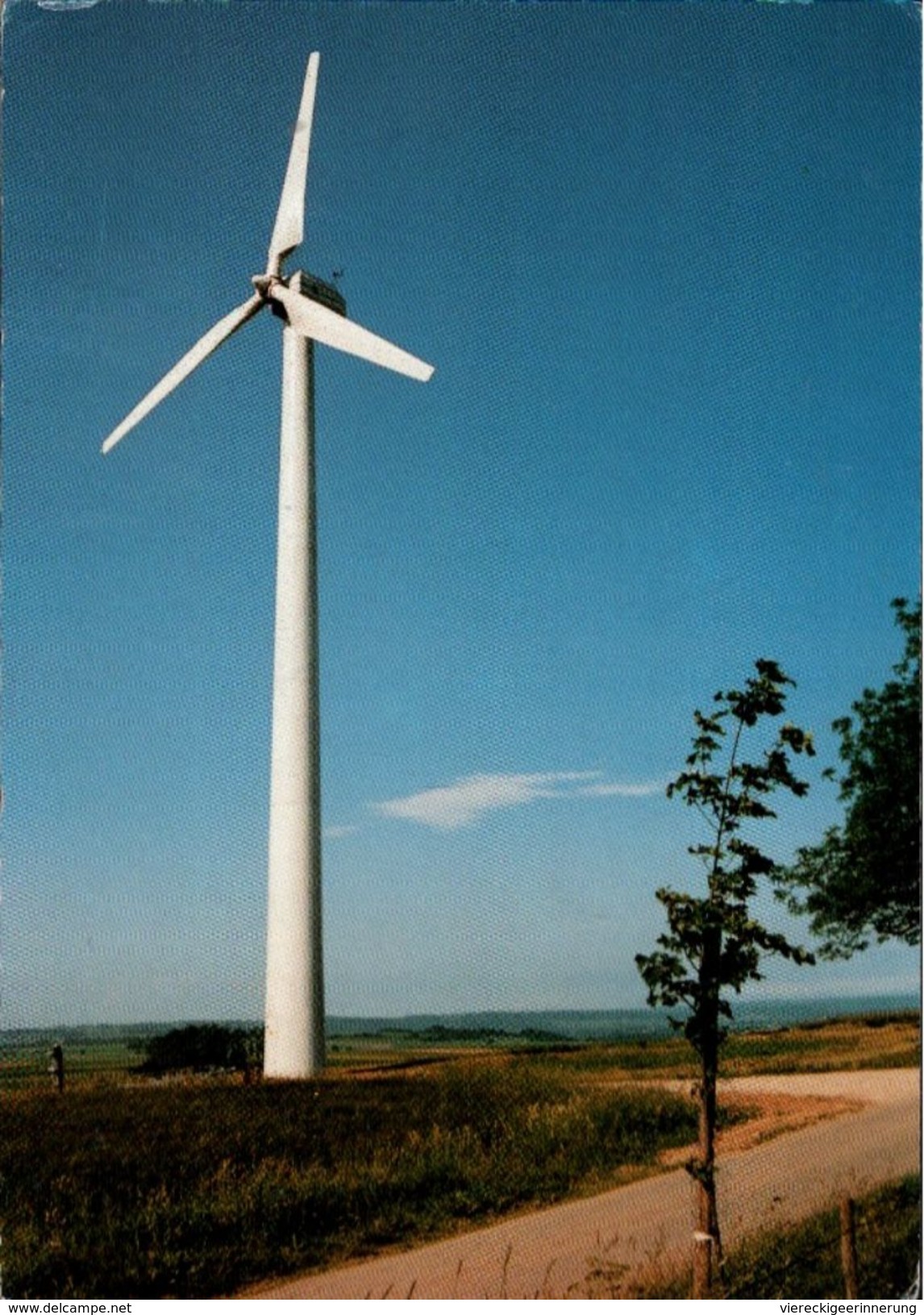 ! 1993 Ansichtskarte Pionier Windmühle Auenberg In Hausen Vor Wald, Windkraftanlage, Windrad - Moulins à Vent