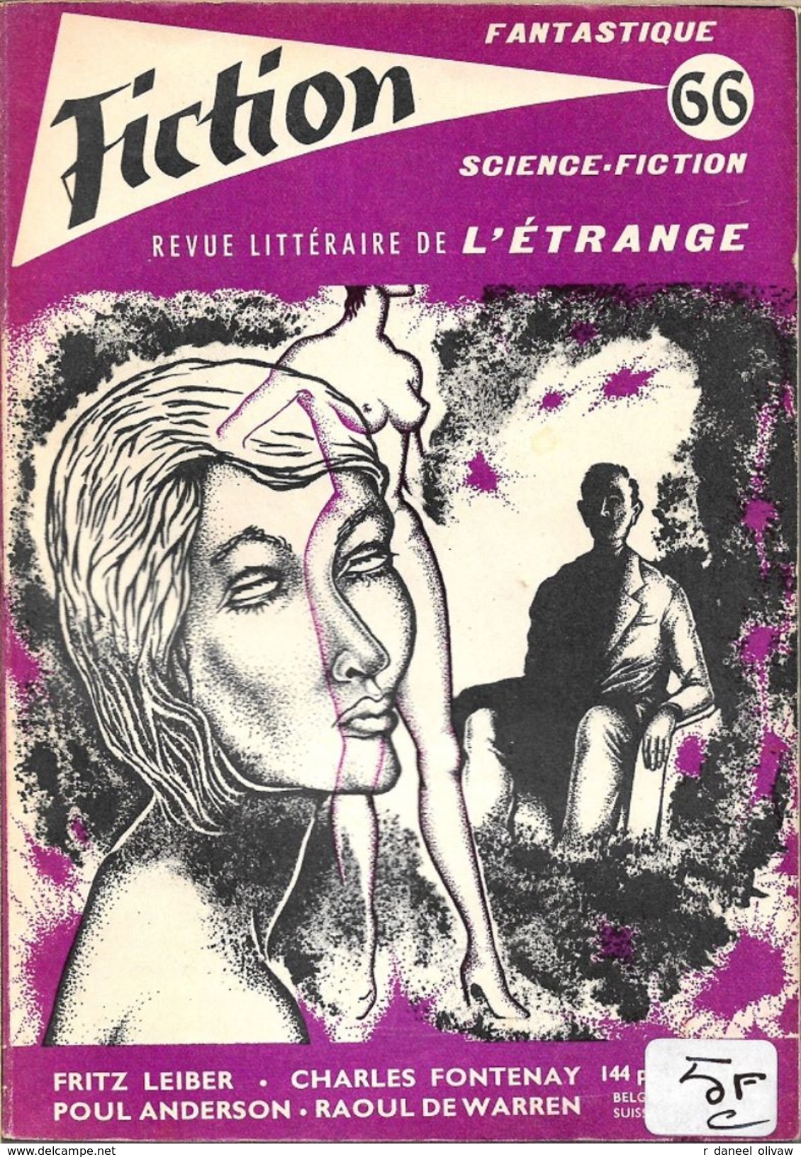 Fiction N° 66, Mai 1959 (BE+) - Fiction
