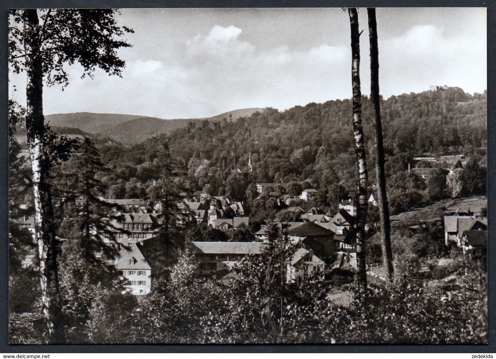 A5118 - Alte Foto Ansichtskarte - Bad Liebenstein - Blick Vom Panoramaweg - Kallmer TOP - Bad Liebenstein