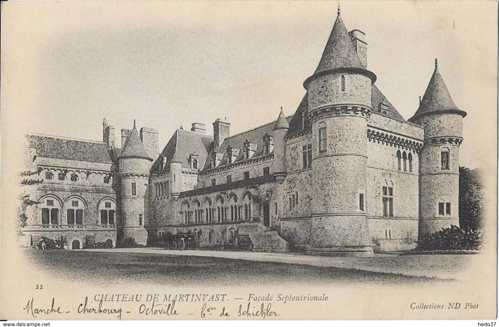 Octeville - Château De Martinvast - Octeville