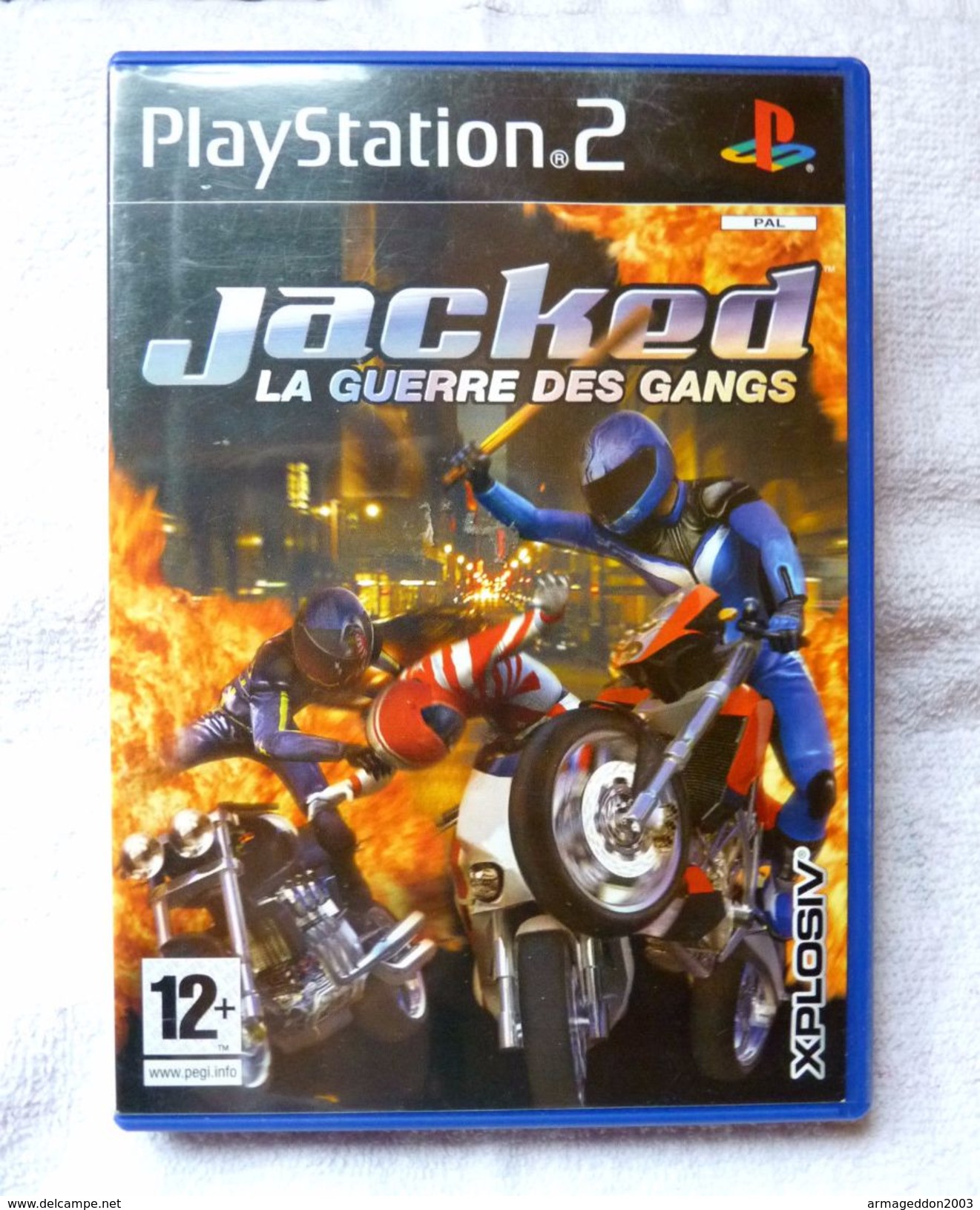 Sony Playstation 2 PS2 JACKED LA GUERRE DES GANGS Tbe FONCTIONNE Complet - Playstation 2