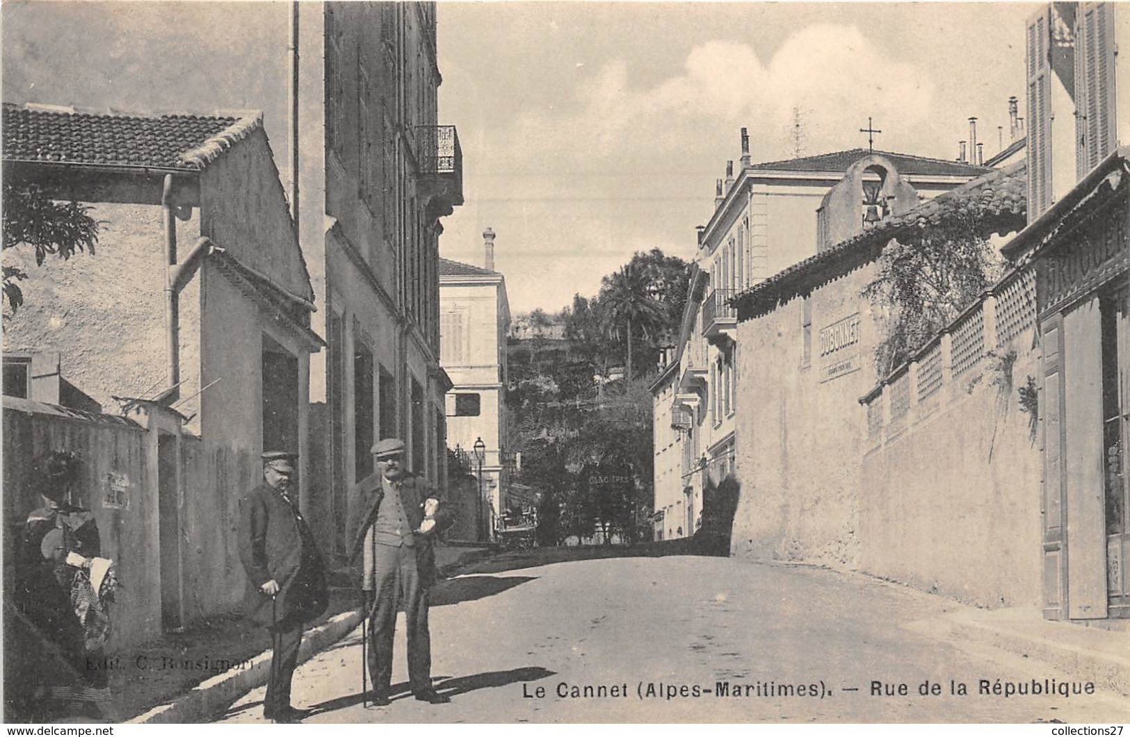 06-LE CANNET- RUE DE LA REPUBLIQUE - Le Cannet