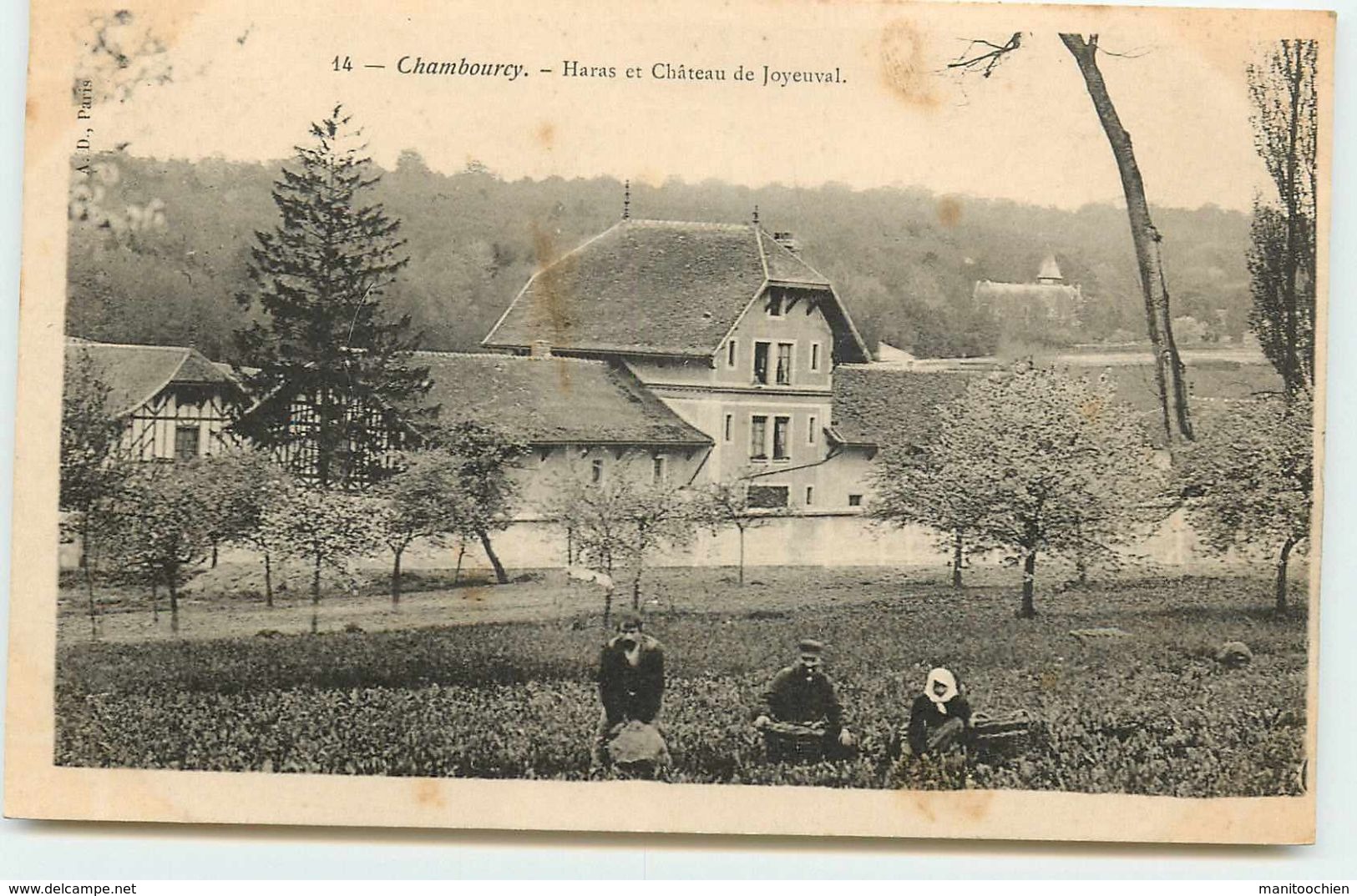 DEP 78 CHAMBOURCY HARAS ET CHATEAU DE JOYEUVAL - Chambourcy