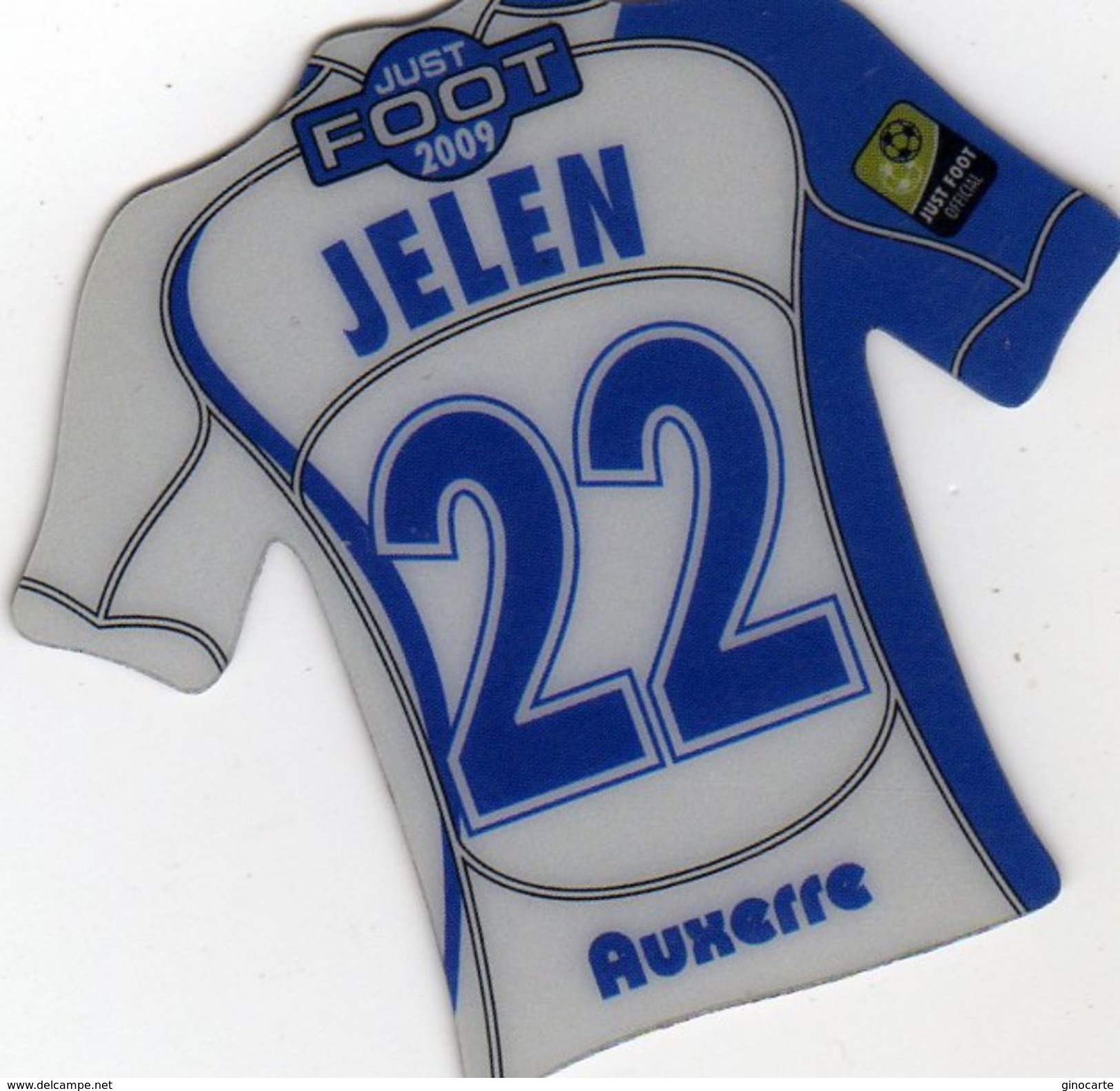 Magnet Magnets Maillot De Football Pitch Auxerre Jelen 2009 - Sport