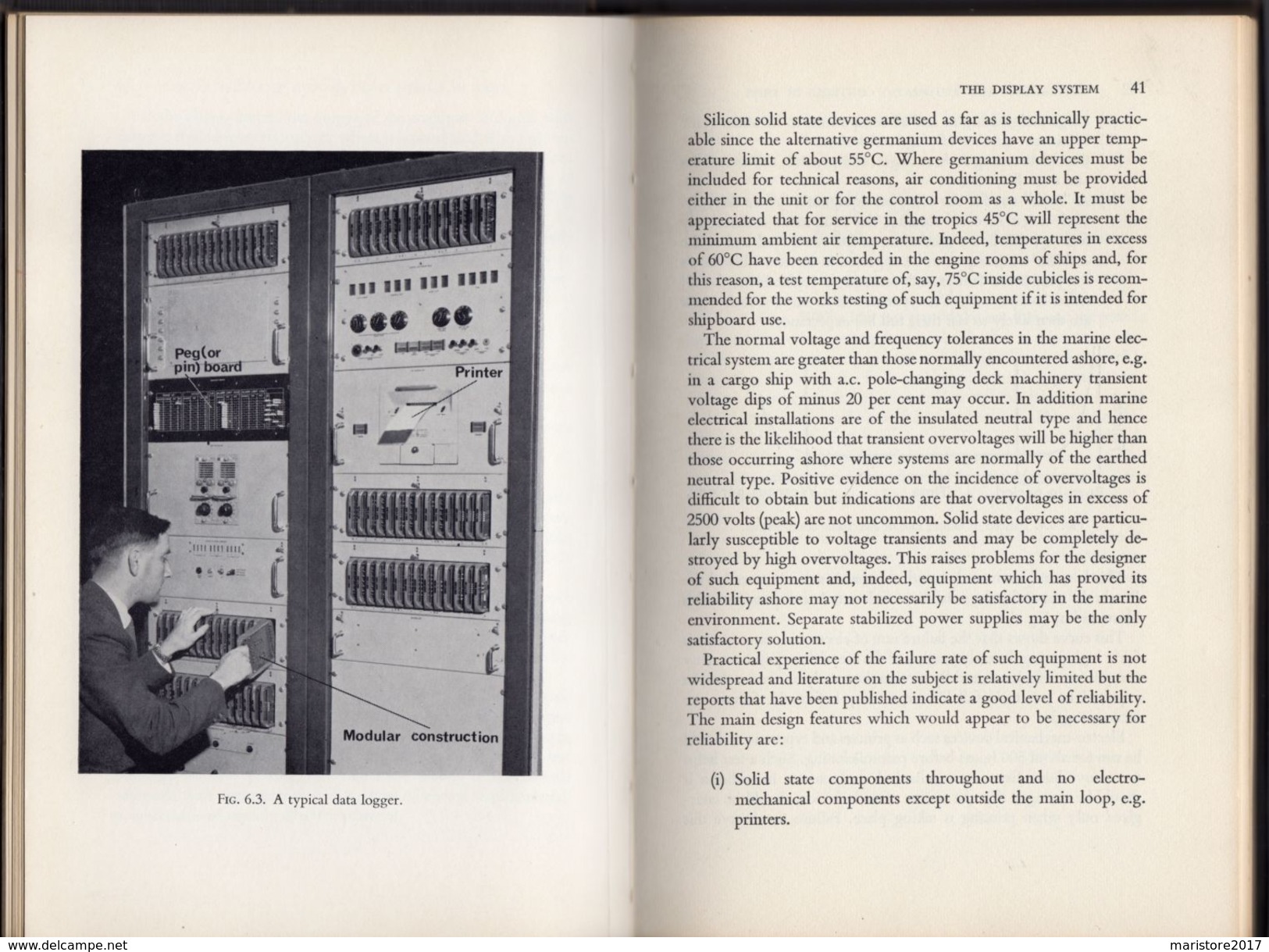 Vintage Technology Book Libro Ingegneria Navale-Centralized And Automatic Controls In Ships - 1st Edition-1966 - Ingeniería