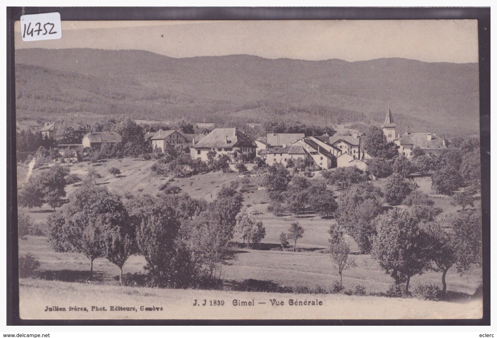 DISTRICT D'AUBONNE - GIMEL - TB - Gimel