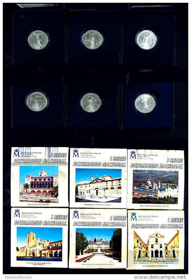 6 X 5 Euro, 2013, Provinzhauptst&auml;dte, Sch&ouml;n 600-605, Jeweils Mit Zertifikat In Ausgabeschatulle Und... - Autres & Non Classés