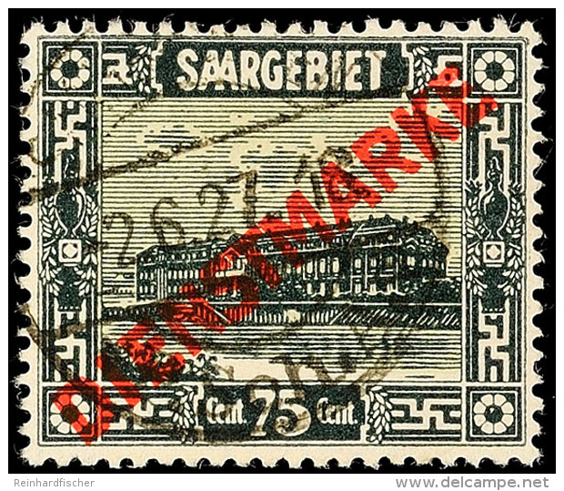 75 C. Mit PF I Tadellos Gestempelt, Gepr. Hoffmann BPP, Mi. 100.-, Katalog: 15I/I O75 C. With PF I Neat... - Autres & Non Classés