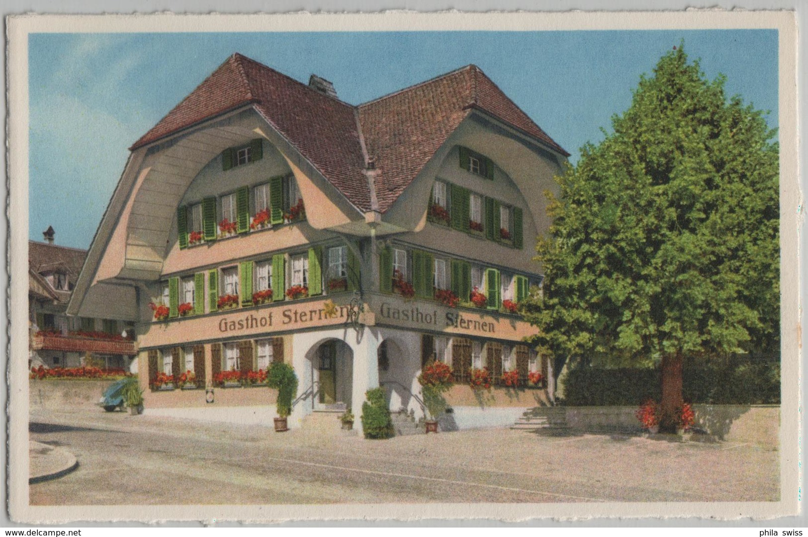 Gasthof Sternen - Grosshöchstetten - Photo: J. Gaberell No. 38951 - Grosshöchstetten 