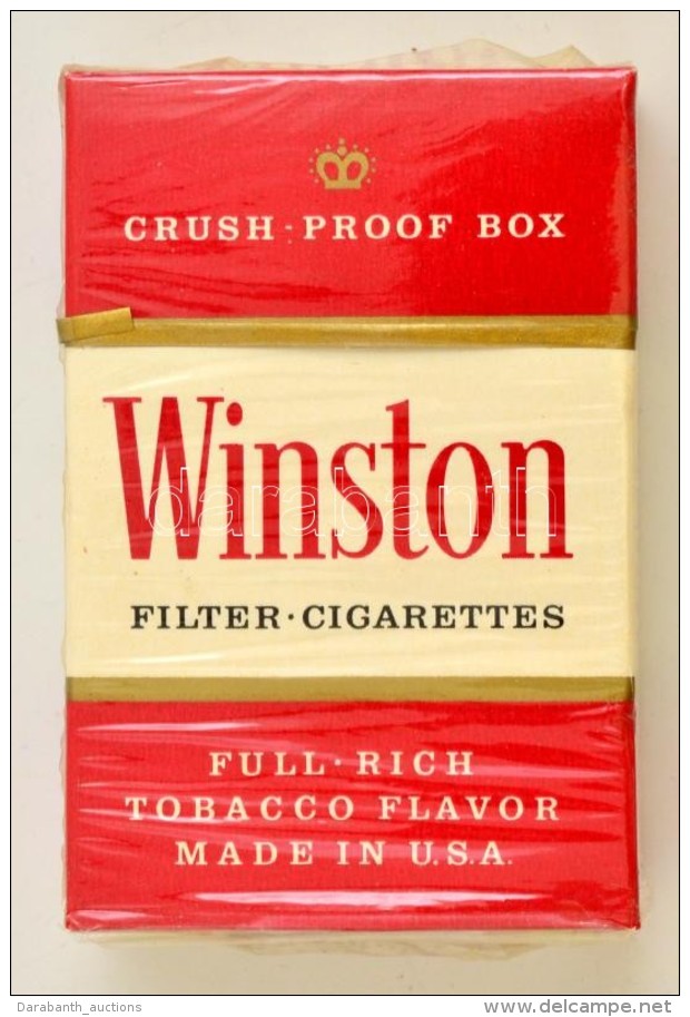 'Winston' Cigaretta, Bontatlan Csomagol&aacute;sban - Other & Unclassified