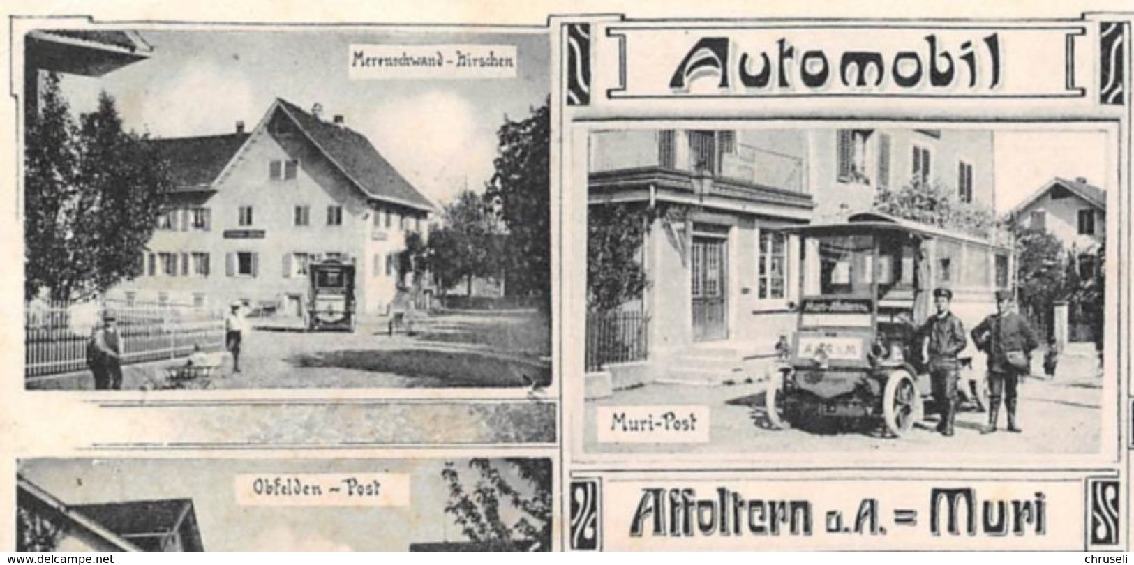 Obfelden Ottenbach Muri Affoltern Martini Postautos - Affoltern