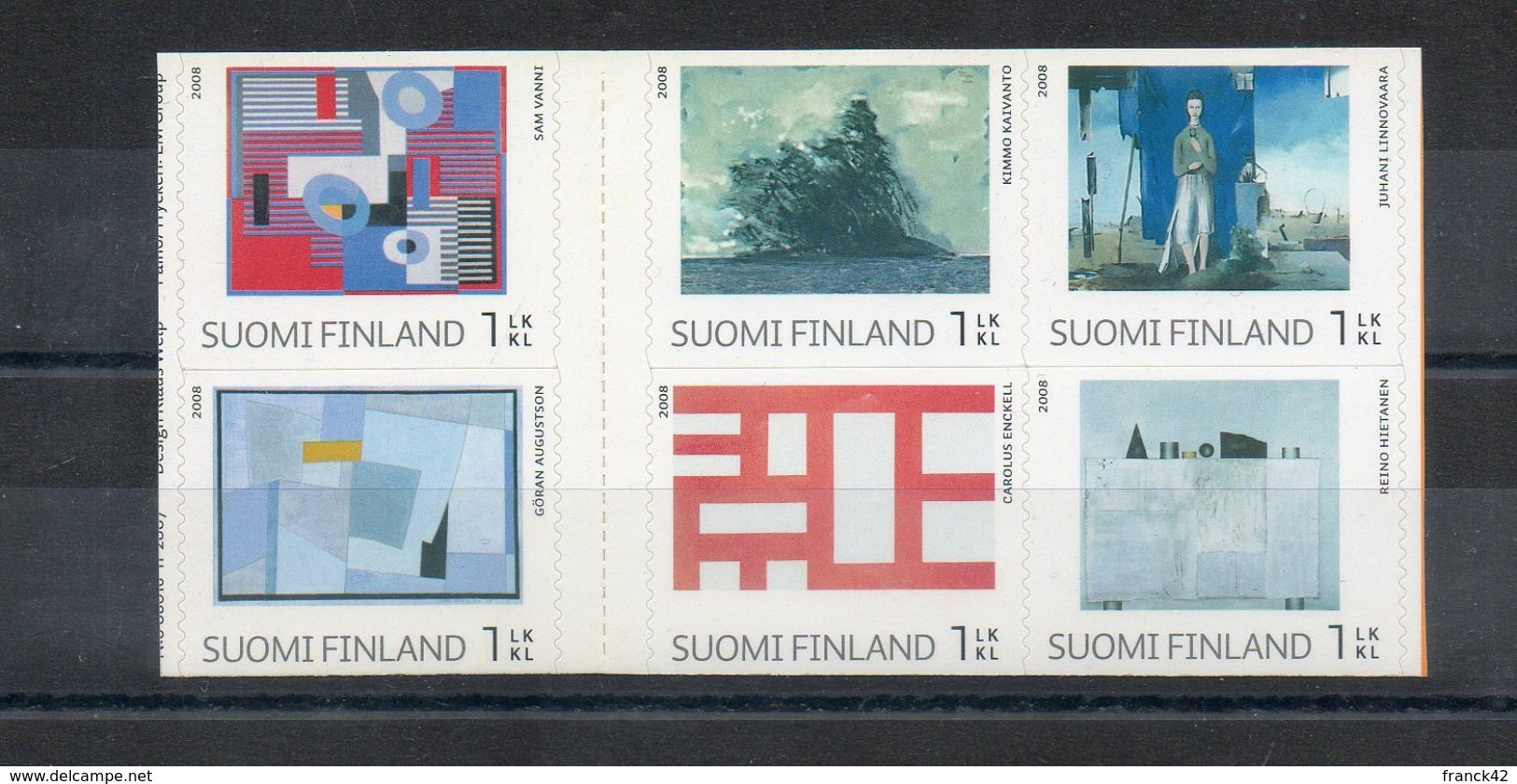 Finlande. Autoadhésifs. Art - Unused Stamps