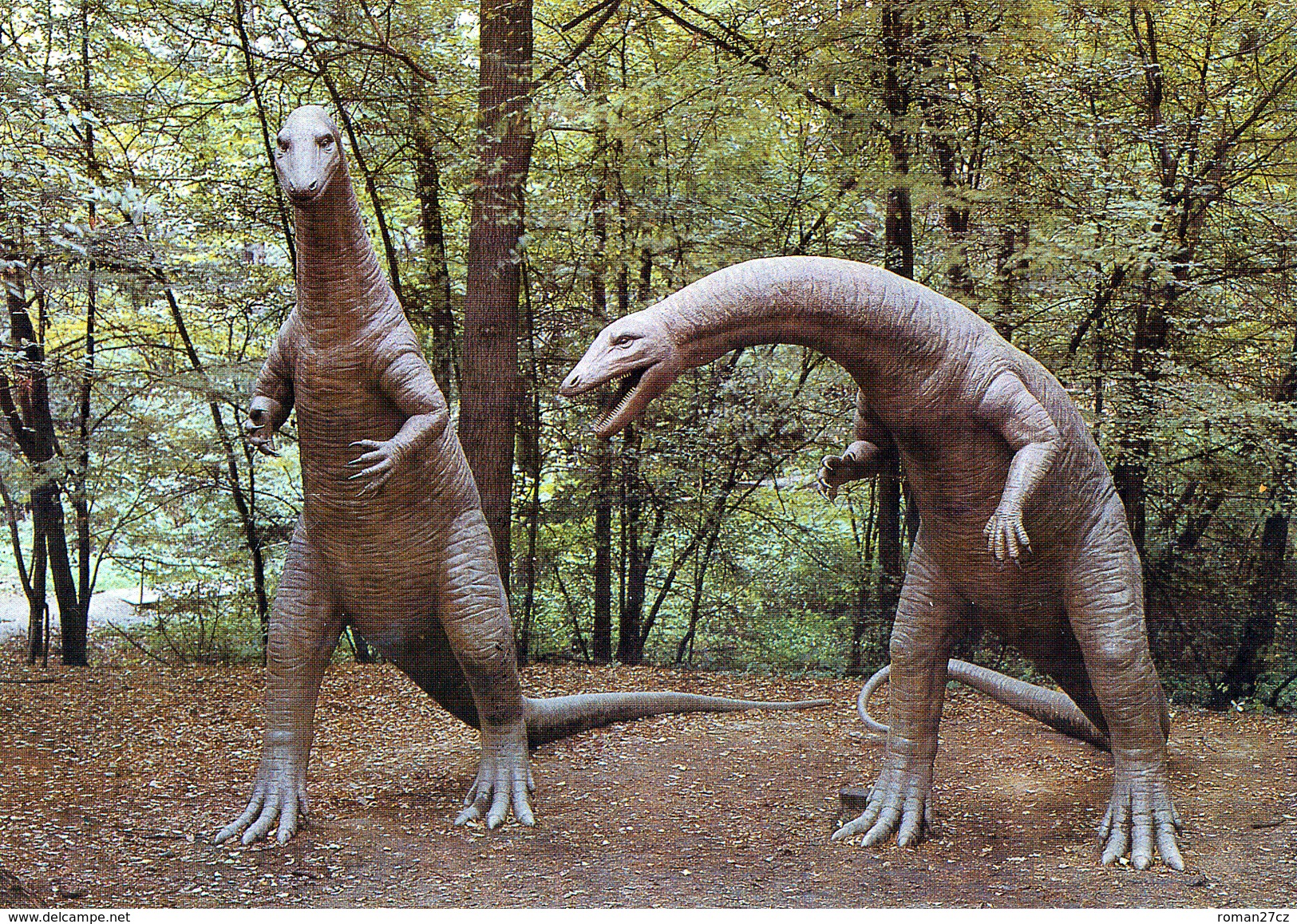 Saurierpark Kleinwelka, Germany, Ca. 1980s, Dinosaur - Plateosaurus - Bautzen